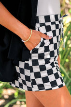 Load image into Gallery viewer, Checkerboard Checkered Skort