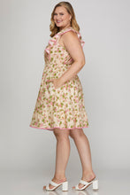 Load image into Gallery viewer, Rosy Dress Curvy