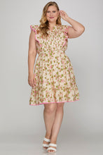 Load image into Gallery viewer, Rosy Dress Curvy