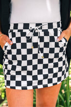 Load image into Gallery viewer, Checkerboard Checkered Skort