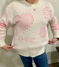 Load image into Gallery viewer, Heart Sweater
