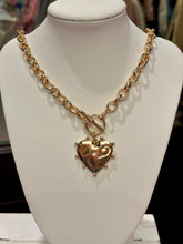 Load image into Gallery viewer, Heart Chunky Necklace
