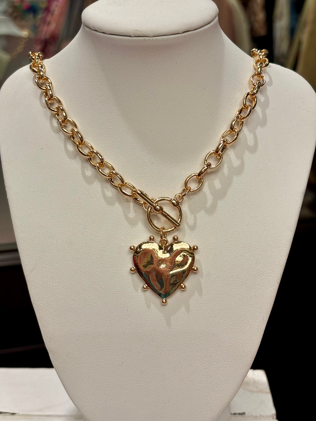 Heart Chunky Necklace