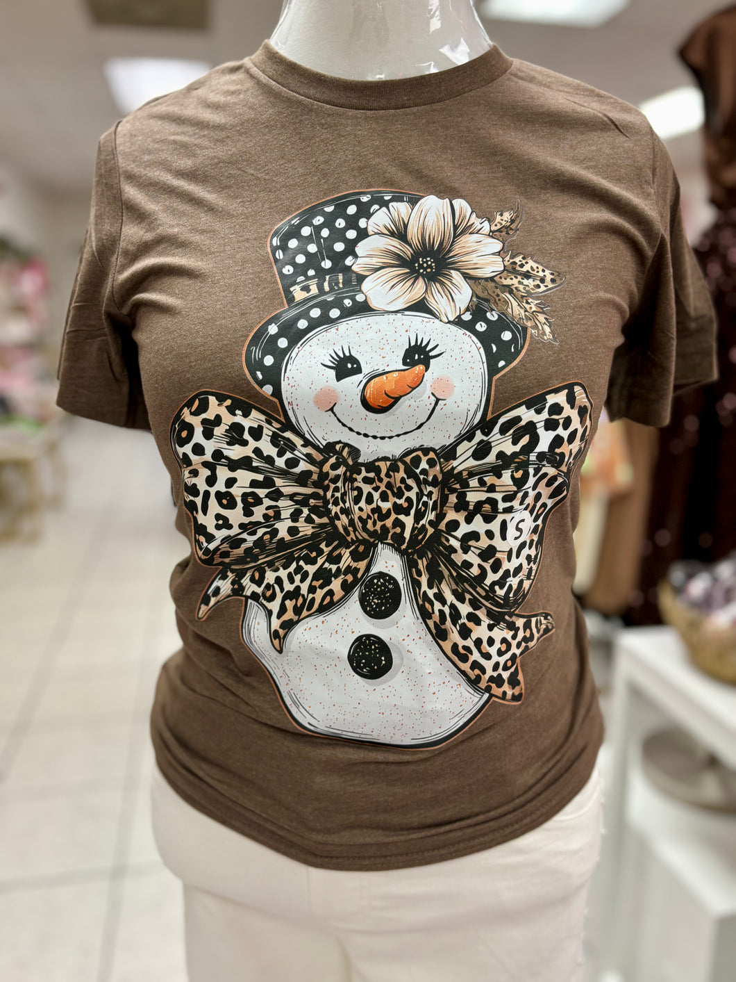 Leopard Frosty Tee